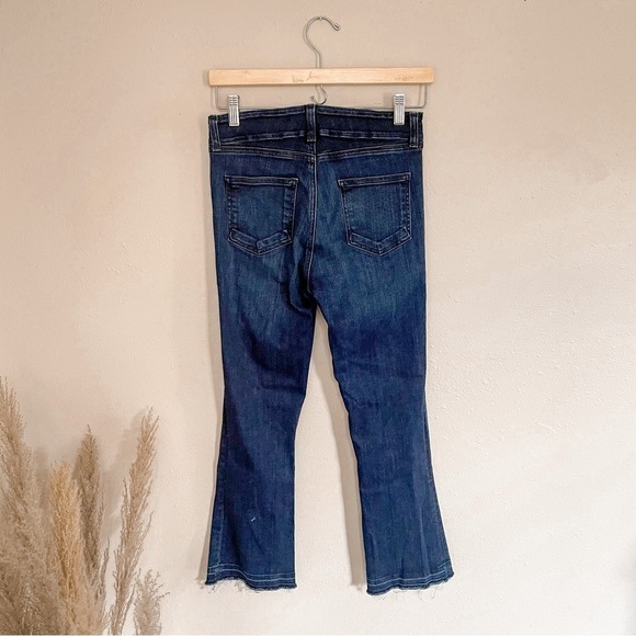 Veronica Beard Carolyn baby boot lace up jeans; size 27 - Picture 3 of 10